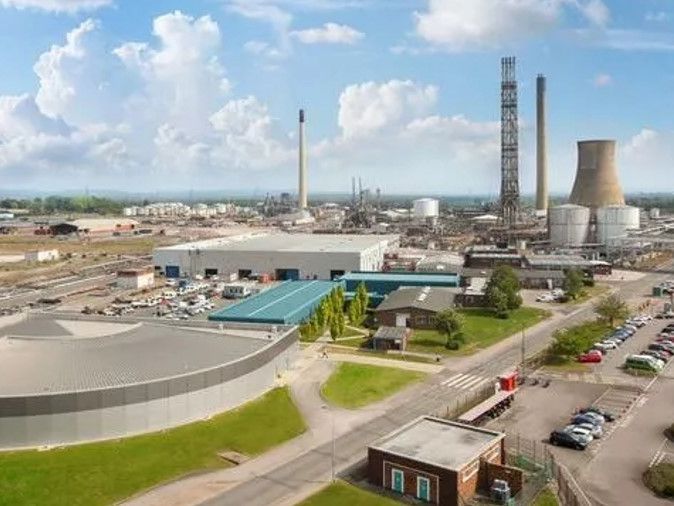 Stanlow, United Kingdom, 40 t GFK-Konstruktionen und Profile Stanlow, United Kingdom, 40 t GFK-Konstruktionen und Profile